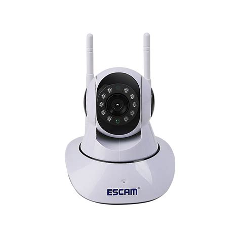 ESCAM G02 Dual Antenna 720P Pan/Tilt WiFi IP IR Camera Support ONVIF ...