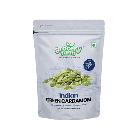 Indian Green Cardamom 50g – Grocery Farm