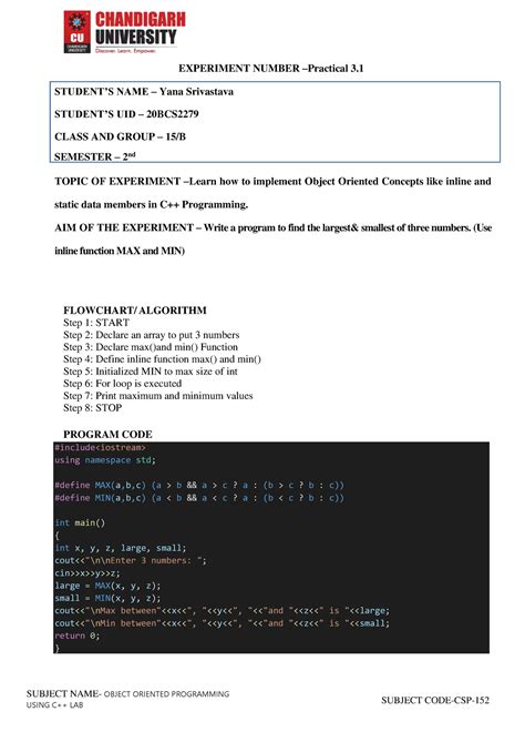 OOPS 3 - c language - SUBJECT NAME- OBJECT ORIENTED PROGRAMMING ...