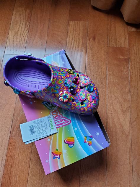 LISA FRANK CROCS RARE M8/W10 | eBay