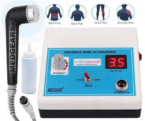 MEDGEARS New Professional Ultrasonic Therapy Machine UST Physiotherapy ...
