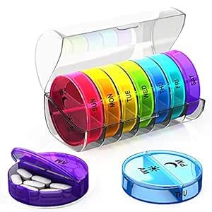 HL - HI-LEE Pill Pro Box For Weekly Medicines : Amazon.in: Health ...
