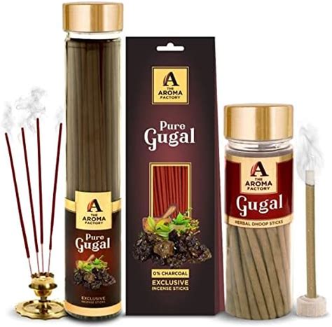The Aroma Factory Agarbatti for Pooja, Incense Sticks, Charcoal Free ...