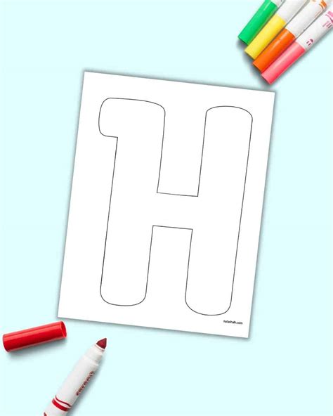 How To Draw Bubble Letter H at JENENGE blog