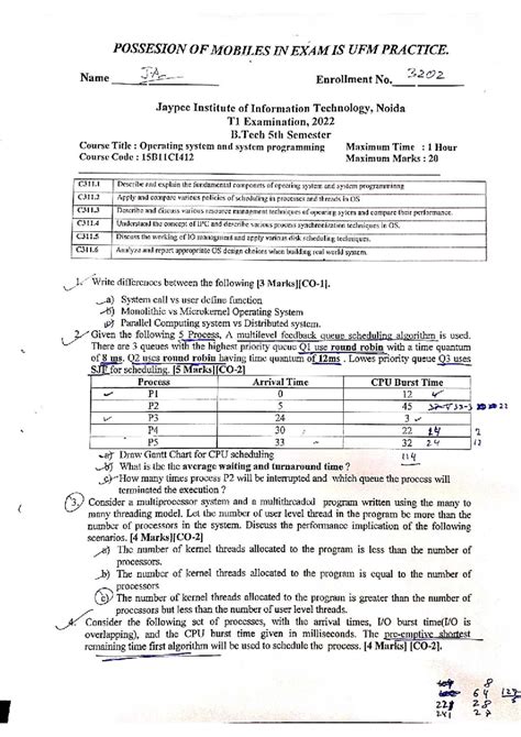 OSSP T1 Exam: UFM Practices on Mobile Usage in OS Course - Studocu
