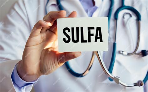 Premium AI Image | Sulfa drug