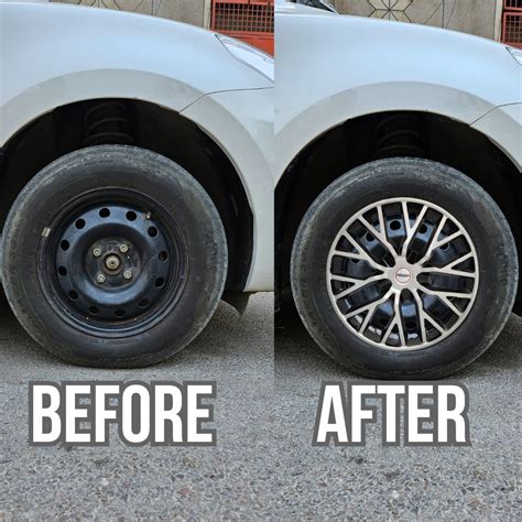 PRIGAN PHANTOM SILVER BLACK WHEEL COVER (Set of 4) AVAILABLE IN 12,13 ...