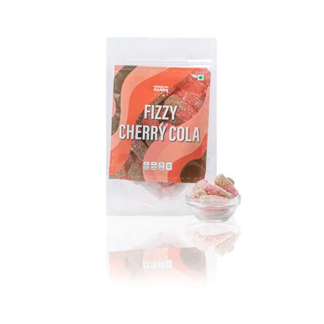 House of candy Fizzy Cherry Cola - Bottle Shaped Gummies W/ Sugar ...