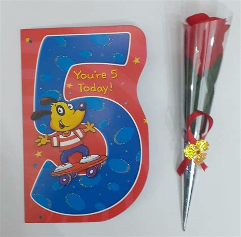 Onlinesalescantt 5th Birthday Greeting Cards | You are 5 Today (with ...