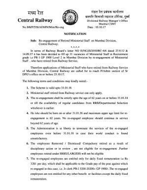 Fillable Online Central Railway - Railway recruitment Syllabus Fax ...