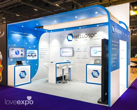 5m x 3m Hello Soda | Love Expo | Exhibition stand, Custom build, Stand ...