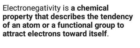 what is electronegativity ? - Brainly.in