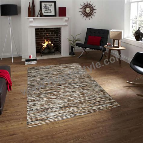 Hair On Leather Carpets - Indian Hair On Leather Carpets Exporter from ...