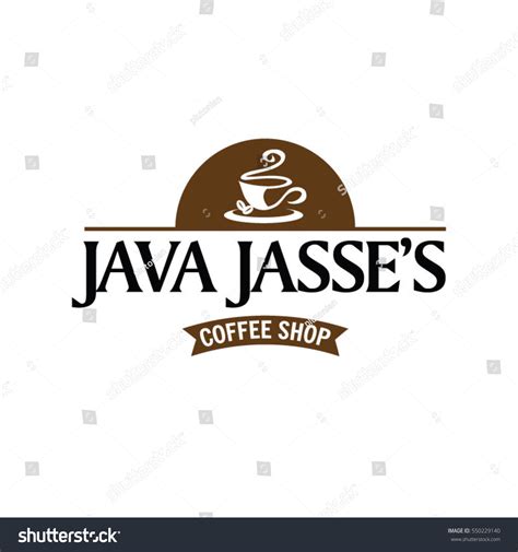 Java Coffee Shop Logo Sign Symbol Stock Vector (Royalty Free) 550229140 ...