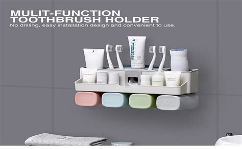 TYZAG Tooth Brush Holders for Bathroom, Toothbrush Holders, Toothbrush ...