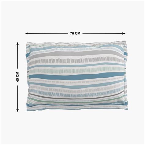 Buy Colour Refresh Set of 2 Printed Pillow Covers - 45x70cm from Home ...