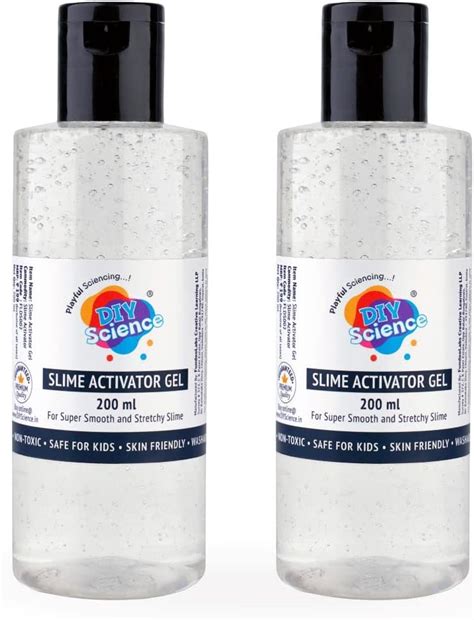 HOTKEI DIY Magic Toy Jelly Putty Making kit Set, Borax Slime Activator ...