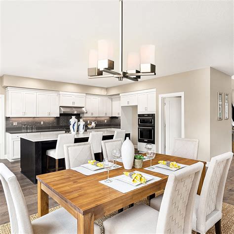 Buy EGLO Novela 4-Light Pendant Adjustable Hanging Lighting Fixture ...