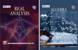 IGNOU COMBO OF BMTC 133 REAL ANALYSIS AND BMTC 134 ALGEBRA IGNOU BAG ...