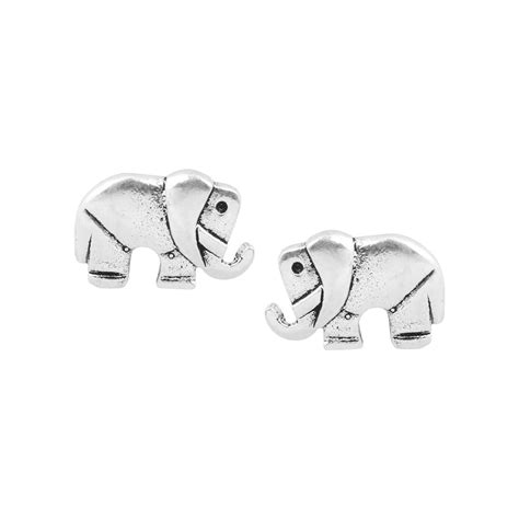 Nemichand Jewels Pure 925 Hallmarked(Stamped) Silver Tiny Elephant ...