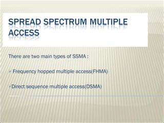 Spread Spectrum Multiple Access 的图像结果