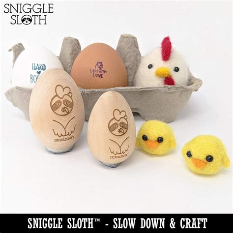 Buy Farm Fresh with Heart Chicken Egg Rubber Stamp - 3/4 Inch Small ...