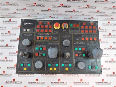 Rolls-royce Marine 389-496-00 Joystick Remote Control Panel 6799-w ...