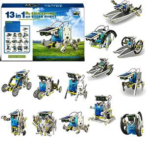 Bluebell Educational 13 in 1 Solar Robot Kit Toys for Kids ...