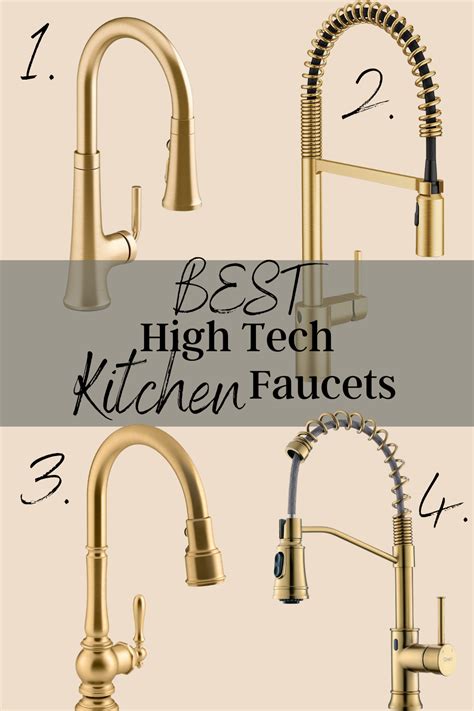 High-Tech Kitchen Faucets 的图像结果