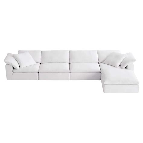 Cloud Modular 5-Piece Sofa-Chaise Sectional By Restoration Hardware For ...