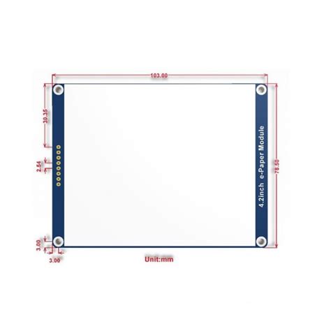 Waveshare 4.2-inch e-Ink Paper Display Module with SPI Interface buy ...