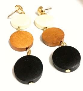 Flipkart.com - Buy FebTech Wooden, Round Shape Button Shape, Stud ...