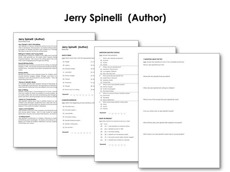 Jerry Spinelli Author