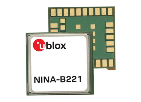 NINA-B2 Stand-Alone Dual-Mode BLUETOOTH Modules - u-blox | Mouser