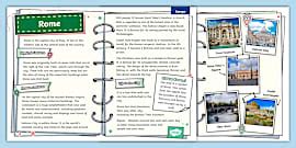 Roman Facts Poster for Kids | Roman Poster
