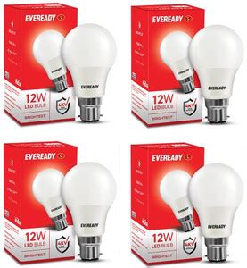 EVEREADY 12 W Standard B24 Basic LED Bulb Price in India - Buy EVEREADY ...