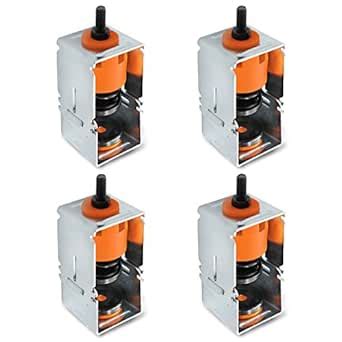 (4 Pcs) Spring Vibration Isolator with Removable Frame Design, Ceiling ...