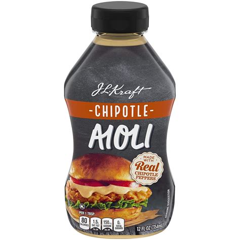 Kraft Chipotle Aioli Bottle - Mundo Compras C. A.
