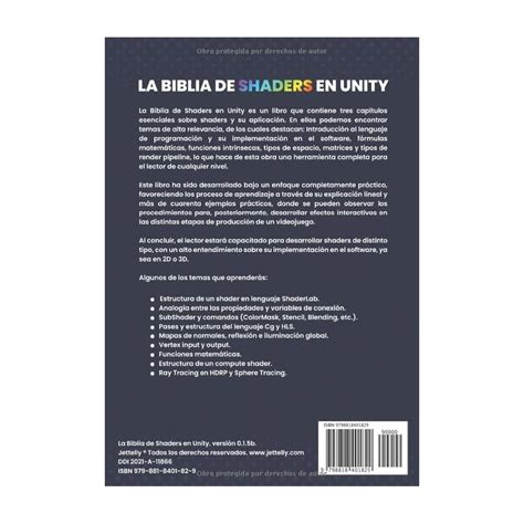 Buy La Biblia de Shaders en Unity: Una explicación lineal sobre shaders ...