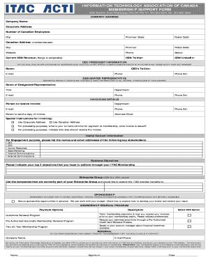 Image result for ITAC Form
