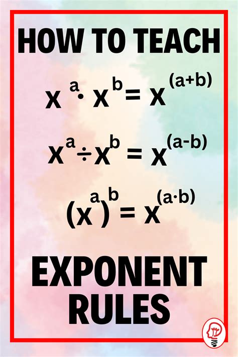 Image result for Math Exponent Rules