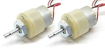 Embedded Kart DC Geared Motor 100 RPM 12V Best for DIY Robotics & Small ...