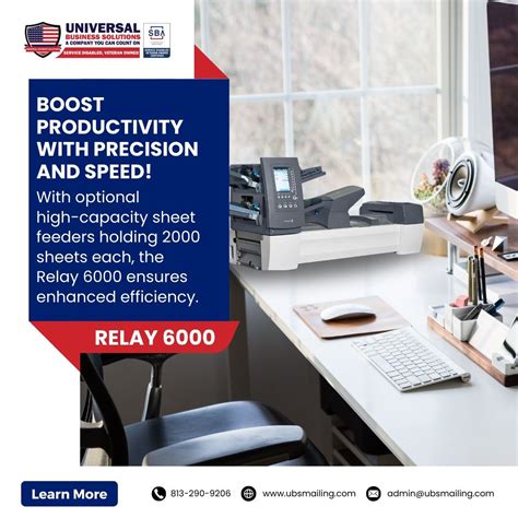 Introducing Relay 6000 sheet feeders | Universal Business Solutions ...