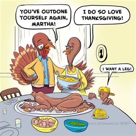 funny-thanksgiving-turkey-dinner-cartoon-598 | Funny thanksgiving ...