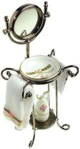 Miniature Corner Inc Dollhouse Victorian Rose Wash Stand By Reutter ...