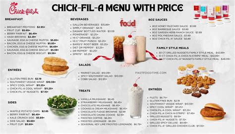 Chick-fil-A Menu With Prices | Order Online Delivery