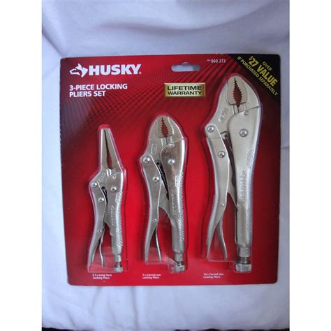 Husky 3Piece Locking Pliers Vise Grip Set 96431 NewUSA | Shopee Philippines
