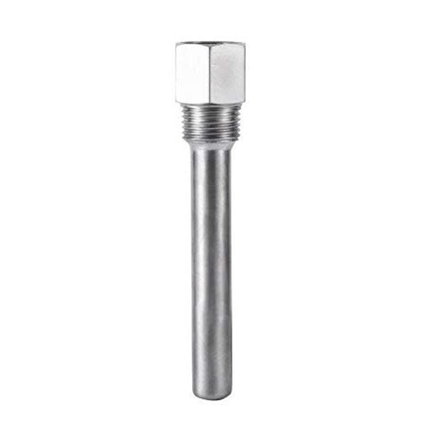 Stainless Steel Thermowell 1/2"NPT Threads for Temperature Sensors ...