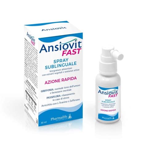 Ansiovit Fast Sublingual Spray 30ml - Loreto Pharmacy