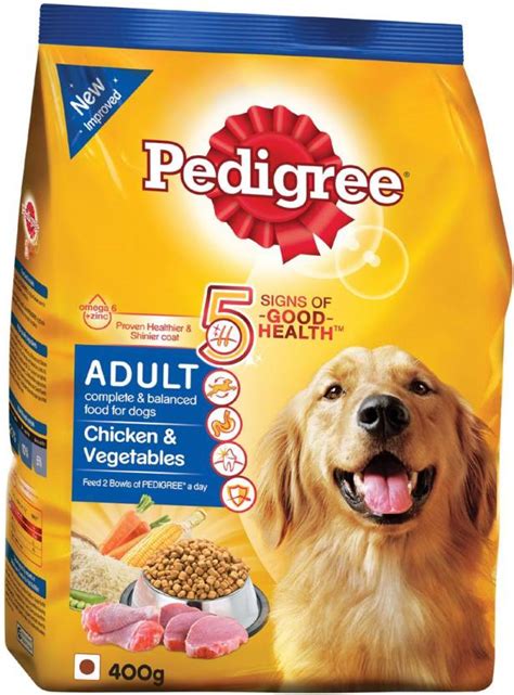 PEDIGREE Chicken & Vegetables 0.4 kg Adult Dog Food Price in India ...